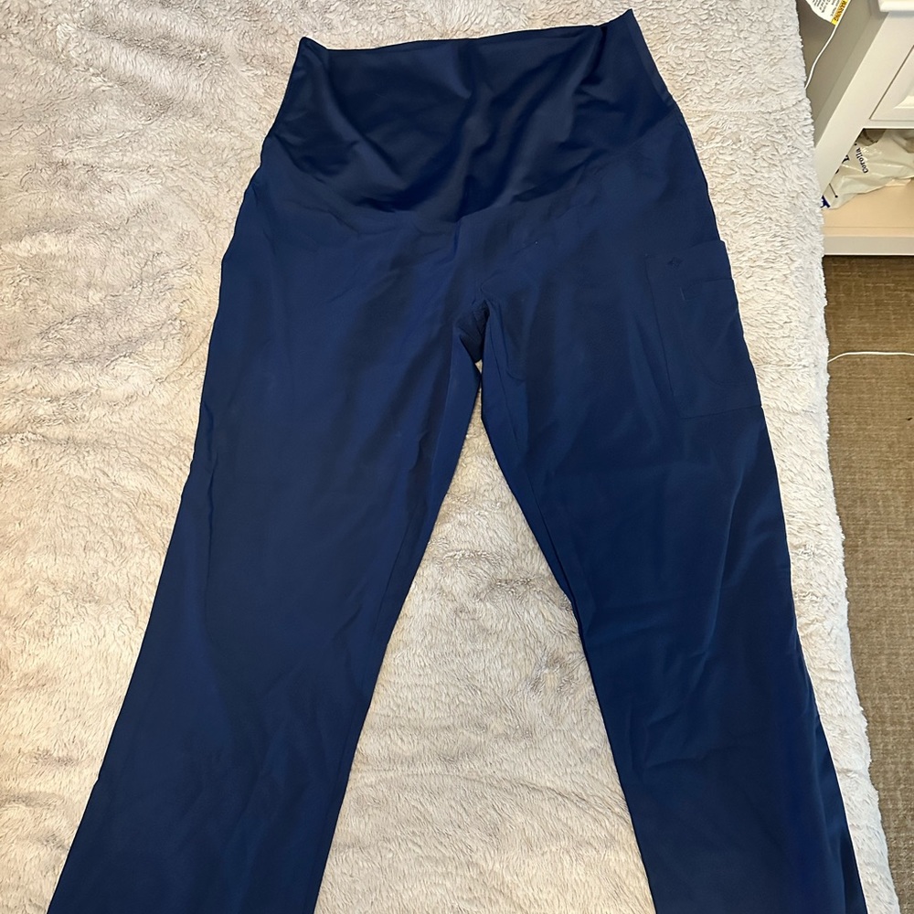 Med culture maternity scrub pants.